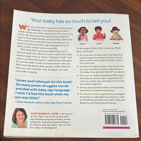 Baby Sign Language Book - Picture 3 of 4